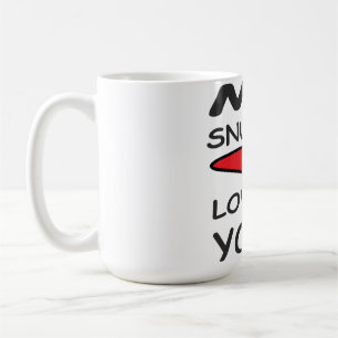 MUG MESSAGE D'AMOUR ET LOGO AVEC FLEURS ABSTACLES