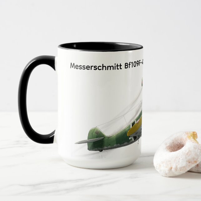 Mug Messerschmitt Bf109F-4 (Avec donut)