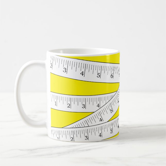 Mug Mesure de la bande Jaune nouveauté (Gauche)