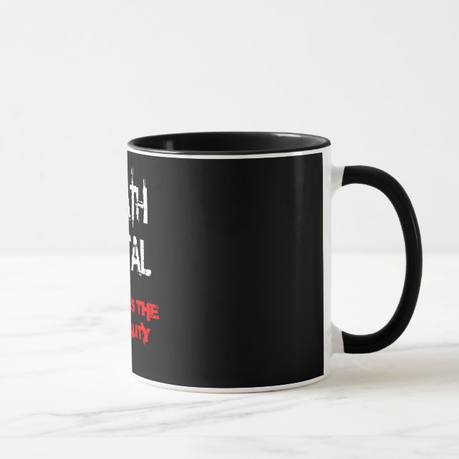 Mug Métal de la mort (Droite)