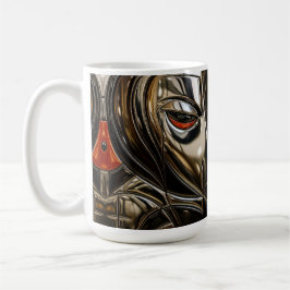 Mug Metal Muse Bronze and Red