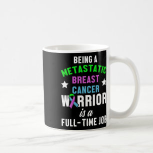 Mug Metastatic Cancer du sein Sensibilisation Guerrier
