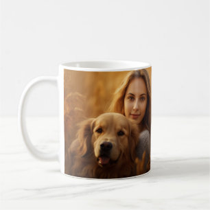 Mug Mete golden retriever Meilleur Chien Maman Jamais