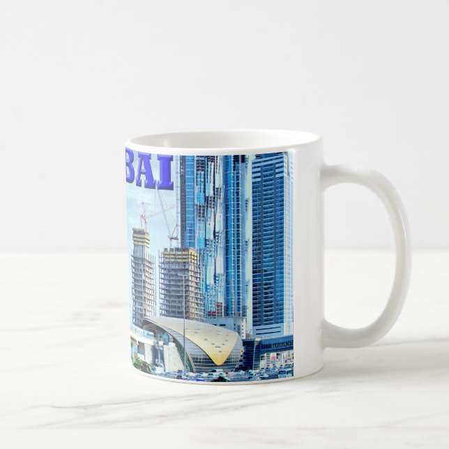 Mug Métro de Dubaï (Droite)