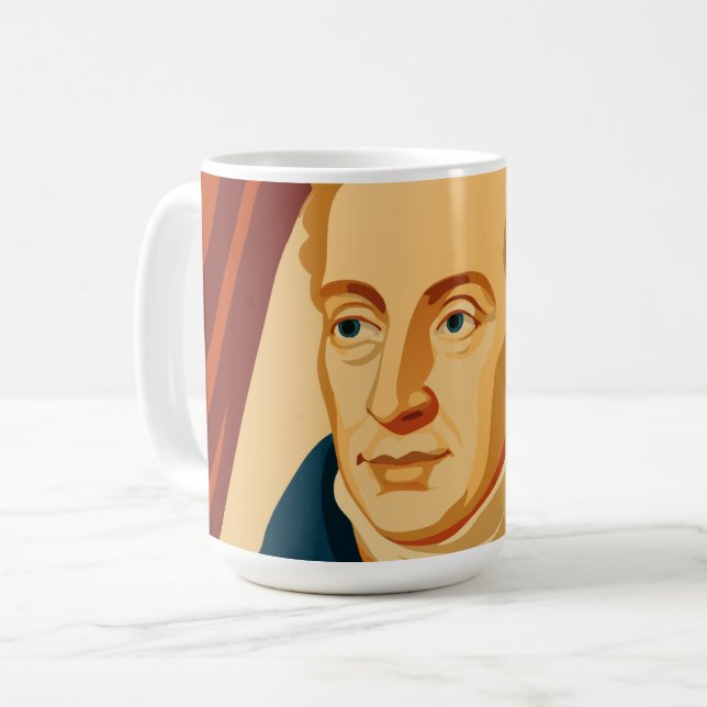 Mug Metternich : Poster vintage moderne (Devant gauche)