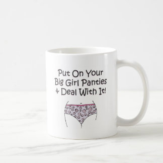 Mug Mettez dessus vos grandes culottes de fille et