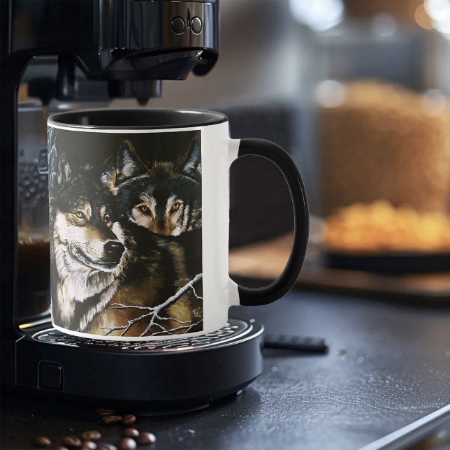 Mug Meute de loups (Créateur téléchargé)