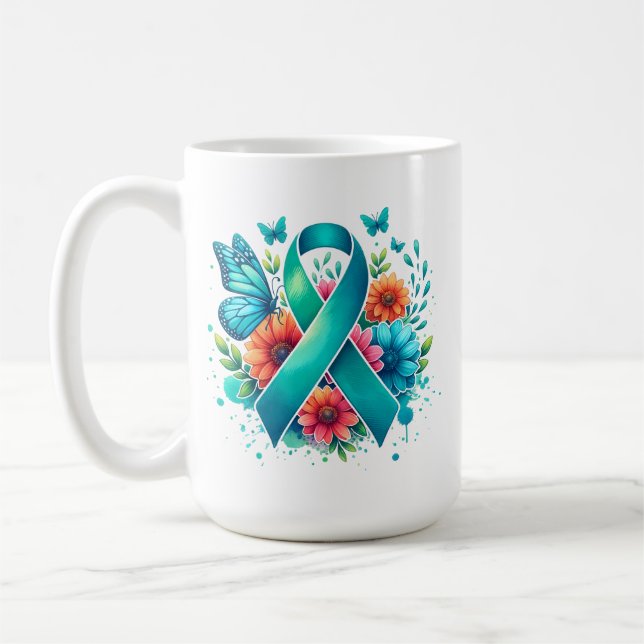 Mug MG Sensibilisation | Myasthenia Gravis Warrior Rib (Gauche)