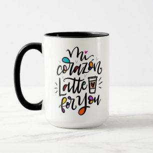 Mug Mi Corazón Latte