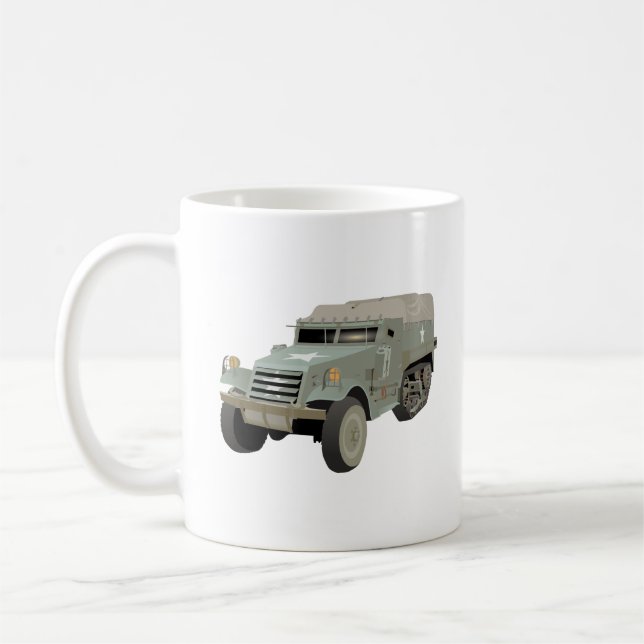 Mug Mi-piste M3 American 2ÈME GUERRE MONDIALE (Gauche)
