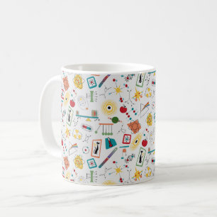 Mug Mi-siècle moderne de l'âge atomique STEM Physique 