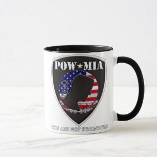 Mug MIA de prisonnier de guerre - Bouclier