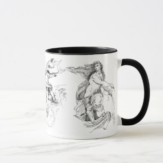 Mug Michaël Angelo Titian et Raphael (11 onces)