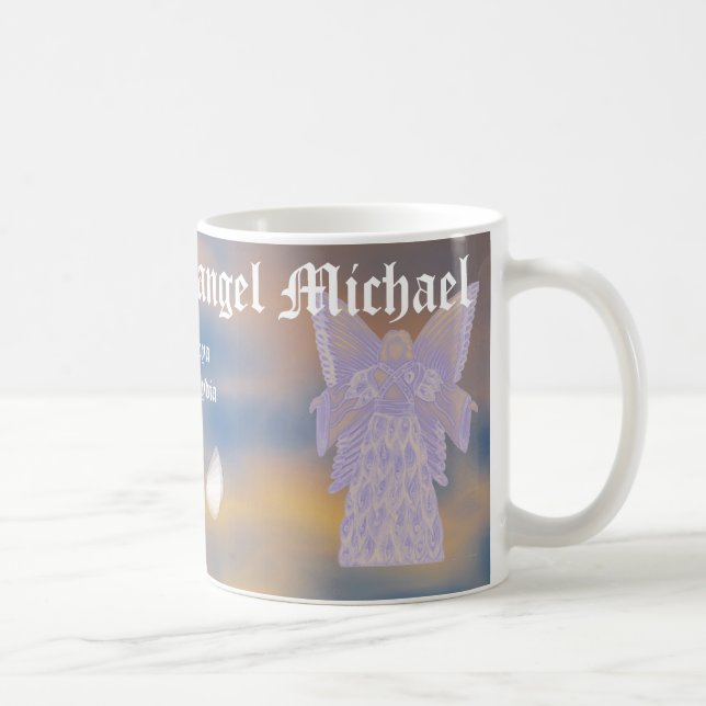 Mug Michael-Personnaliser d'Arkhangel de protection (Droite)
