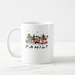 Mug mickey familial et ami noël