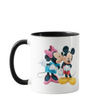Mickey & Minnie | Baiser sur la joue