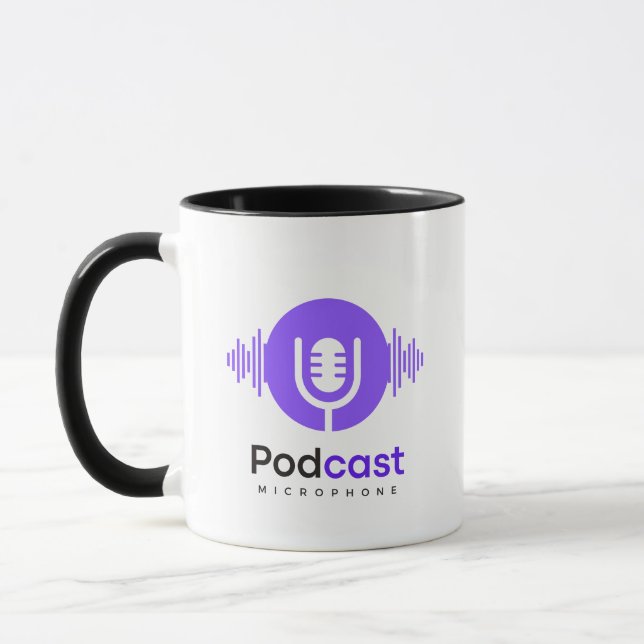 Mug Microphone Podcast (Gauche)