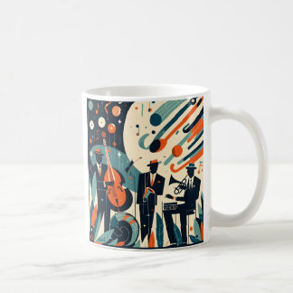 Mug Mid Century Modern Jazz Age Trio
