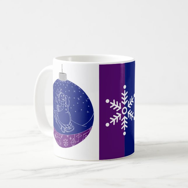 Mug Midnight Snowman (Devant gauche)