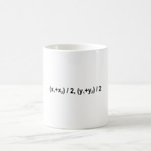 Mug Midpoint Formula Math Mathematical Physics