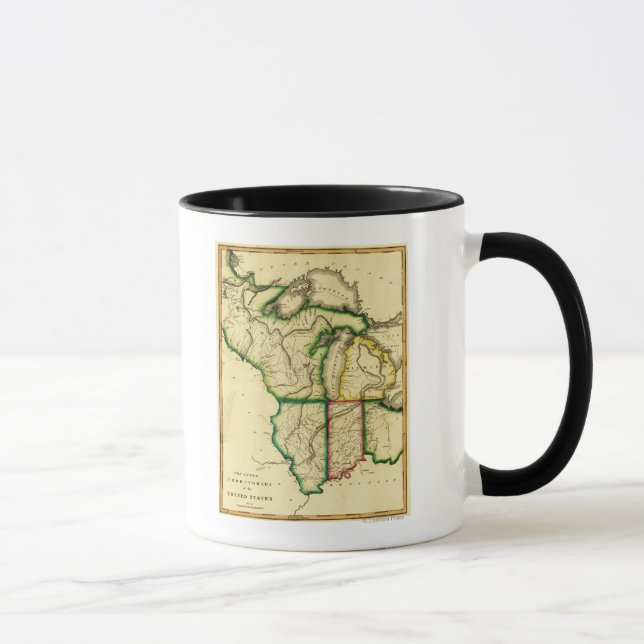 Mug Midwest aux États-UnisCarte panoramique (Droite)