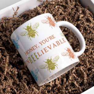 Mug Miel abeilles Mère's Day Cadeau