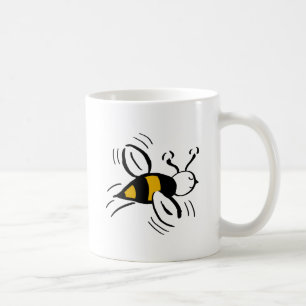 Mug Miel libre et noir d'abeille
