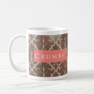 Mug Miettes ! Rose de motif