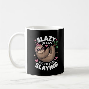 Mug Mignon fille préadolescente drôle animal paresseux