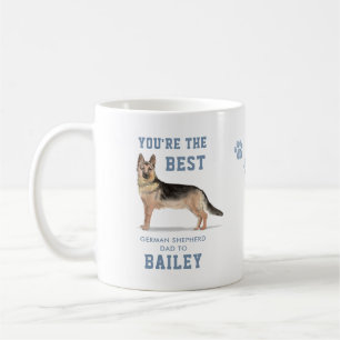 Mug Mignon Meilleur Papa de Chien Berger Allemand   Ph