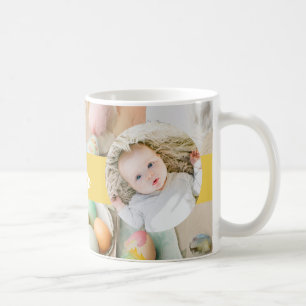 Mug Mignon moderne collage de Pâques photo de scrapboo