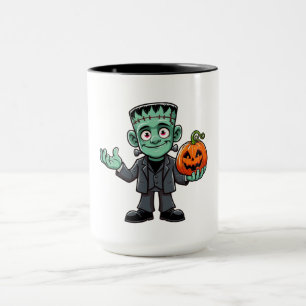 Mug Mignon, monstre du dessin animé Frankenstein