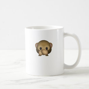 Mug Mignon ne parlez aucun singe mauvais Emoji