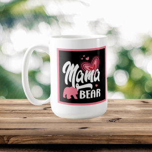 Mug mignon ours maman ajouter monogramme