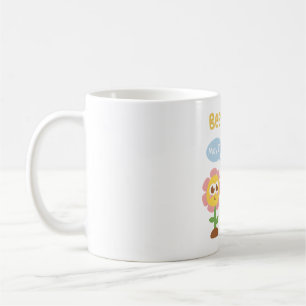 Mug Mignonne abeille et fleur Abeille polie Pun drôle