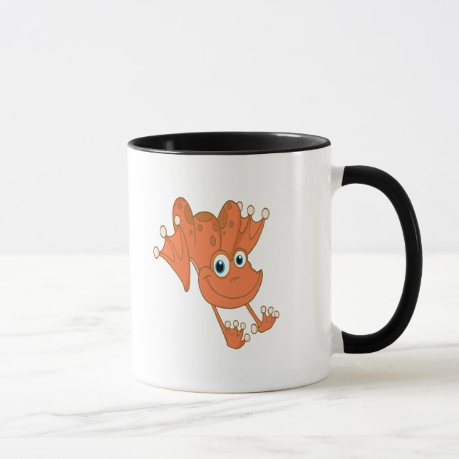 Mug mignonne grenouille orange sauce (Droite)
