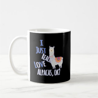 Mug Mignonne J'Aime Vraiment Les Alpacas, OK ?