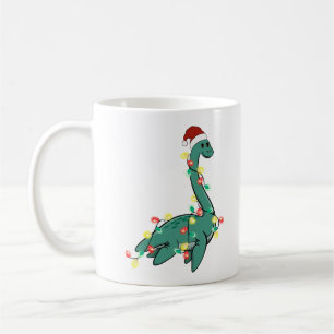 Mug Mignonne monstre de Lochness Noël