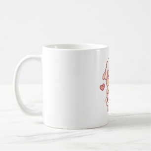 Mug Mignonne Mouton Avec Douleur De Laine Drôle