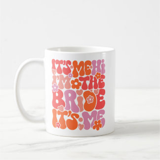 Mug Mignonne "Salut, c’est moi, je suis la mariée"