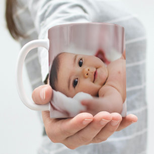 Mug Mignonne Serez-Vous Parrain Bébé Photo Baptême