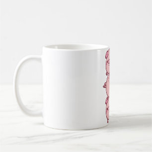 Mug Mignonne Trois Petits Cochons Empilés Ensemble Drô