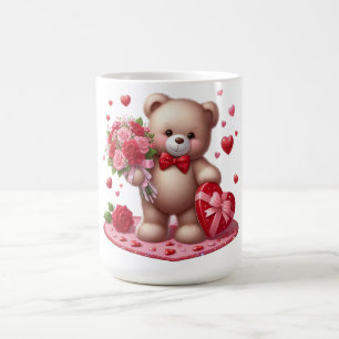 Mug Mignonne Valentine's Day Teddy Bear