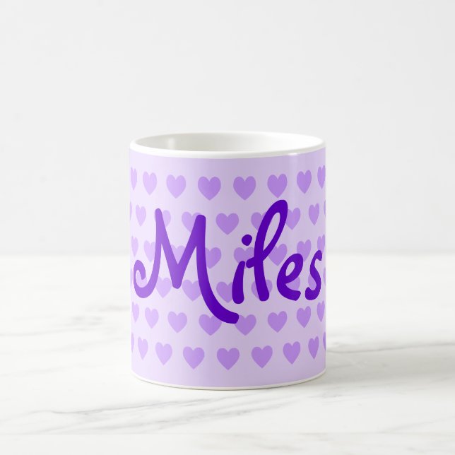Mug Miles en violet (Centre)