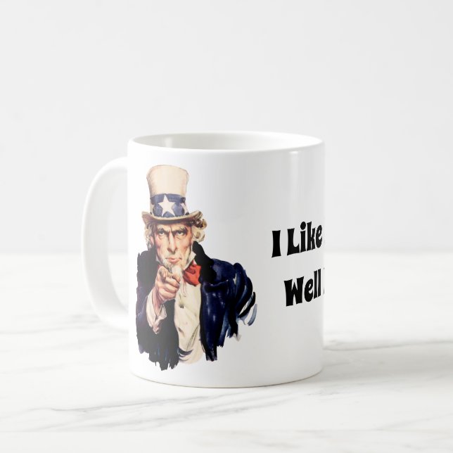 Mug Milice bien réglementée (Devant gauche)