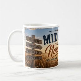 Mug Milieu de nulle part Glasgow Montana