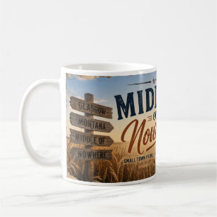 Mug Milieu de nulle part Glasgow Montana