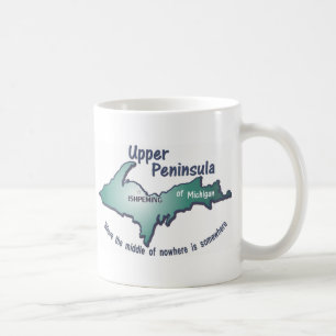 Mug Milieu supérieur de péninsule d'Ishpeming de nul