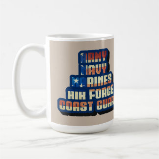MUG MILITAIRE ÉTATS-UNIS - MERCI