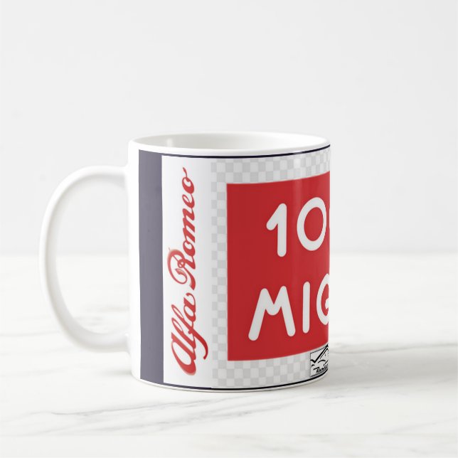 Mug Mille Miglia Alfa Romeo ATTAQUENT (Gauche)